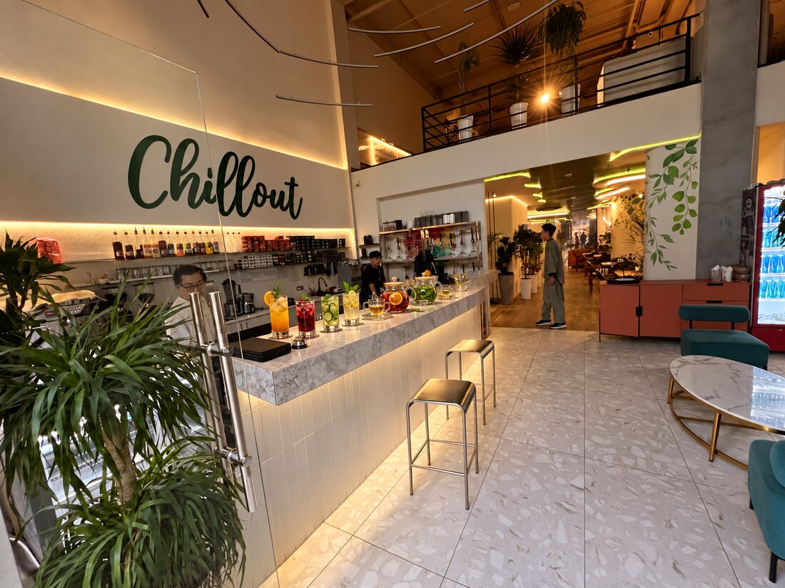 Интерьер ChillOut Lounge Venue в Ташкент Сити — бар и зал